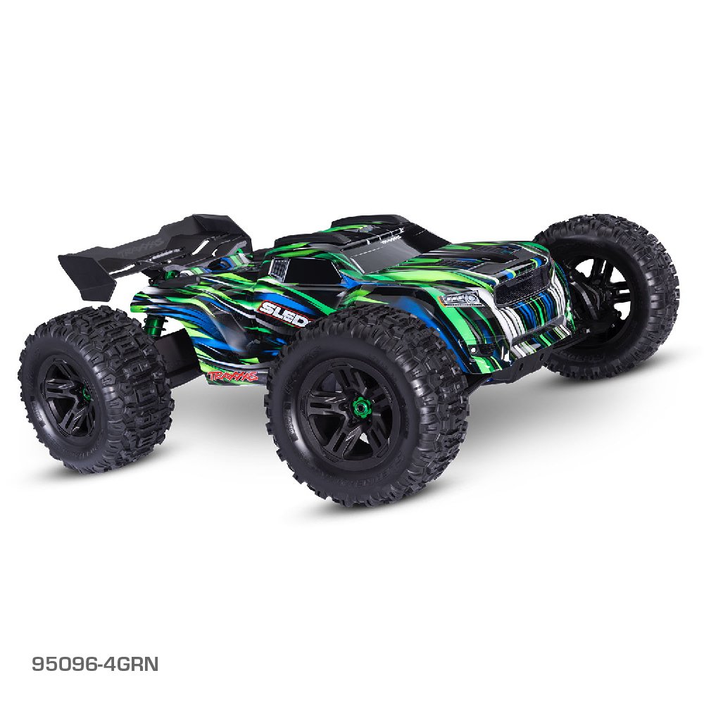 TRAXXAS 1/8 SLEDGE BELTED - ORANGE