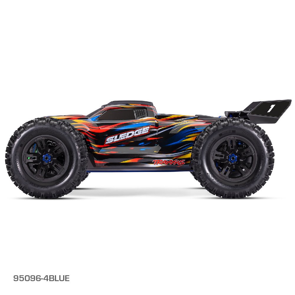 TRAXXAS 1/8 SLEDGE BELTED - GREEN