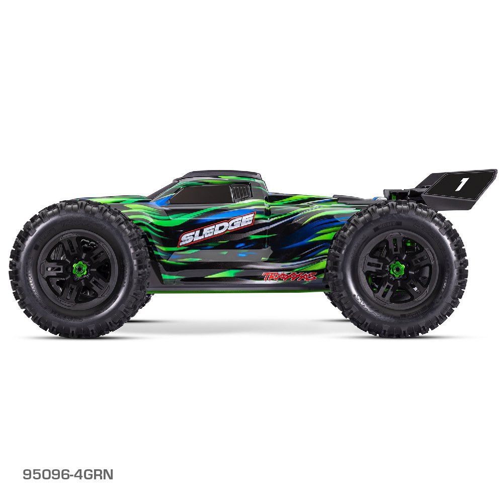 TRAXXAS 1/8 SLEDGE BELTED - ORANGE