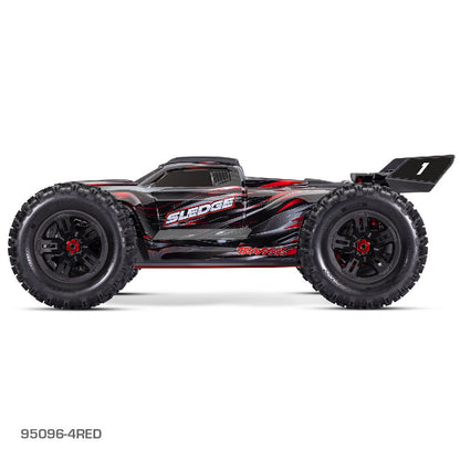 TRAXXAS 1/8 SLEDGE BELTED - ORANGE