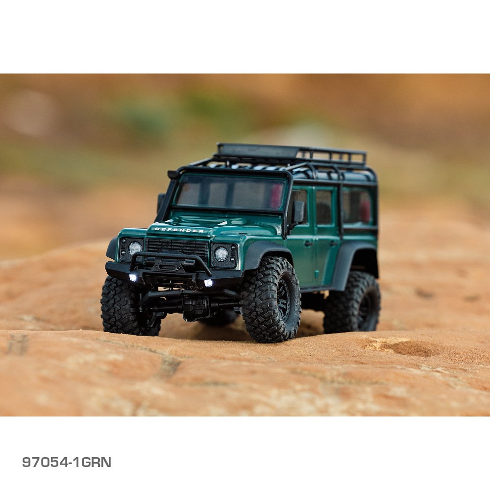 TRAXXAS TRX-4M SCALE & TRAIL CRAWLER LAND ROVER DEFENDER - BLUE