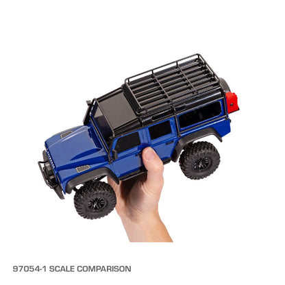 TRAXXAS TRX-4M SCALE & TRAIL CRAWLER LAND ROVER DEFENDER - BLUE