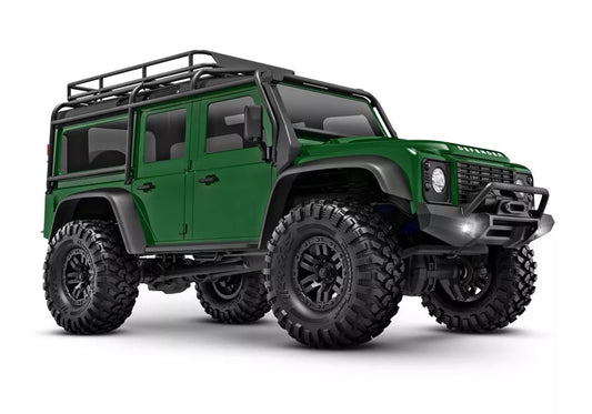 TRAXXAS TRX-4M SCALE & TRAIL CRAWLER LAND ROVER DEFENDER - GREEN