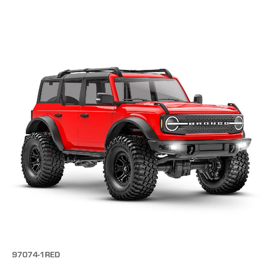 TRAXXAS TRX-4M SCALE & TRAIL CRAWLER FORD BRONCO - RED