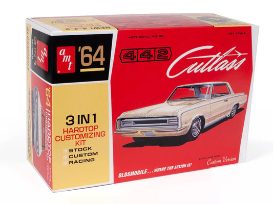 AMT 1/25 1964 Olds Cutlass 442 Hardtop Plastic Model Kit Item No.: AMT1066