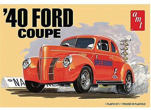 AMT 1/25 1940 Ford Coupe Plastic Model Kit Item No.: AMT1141M