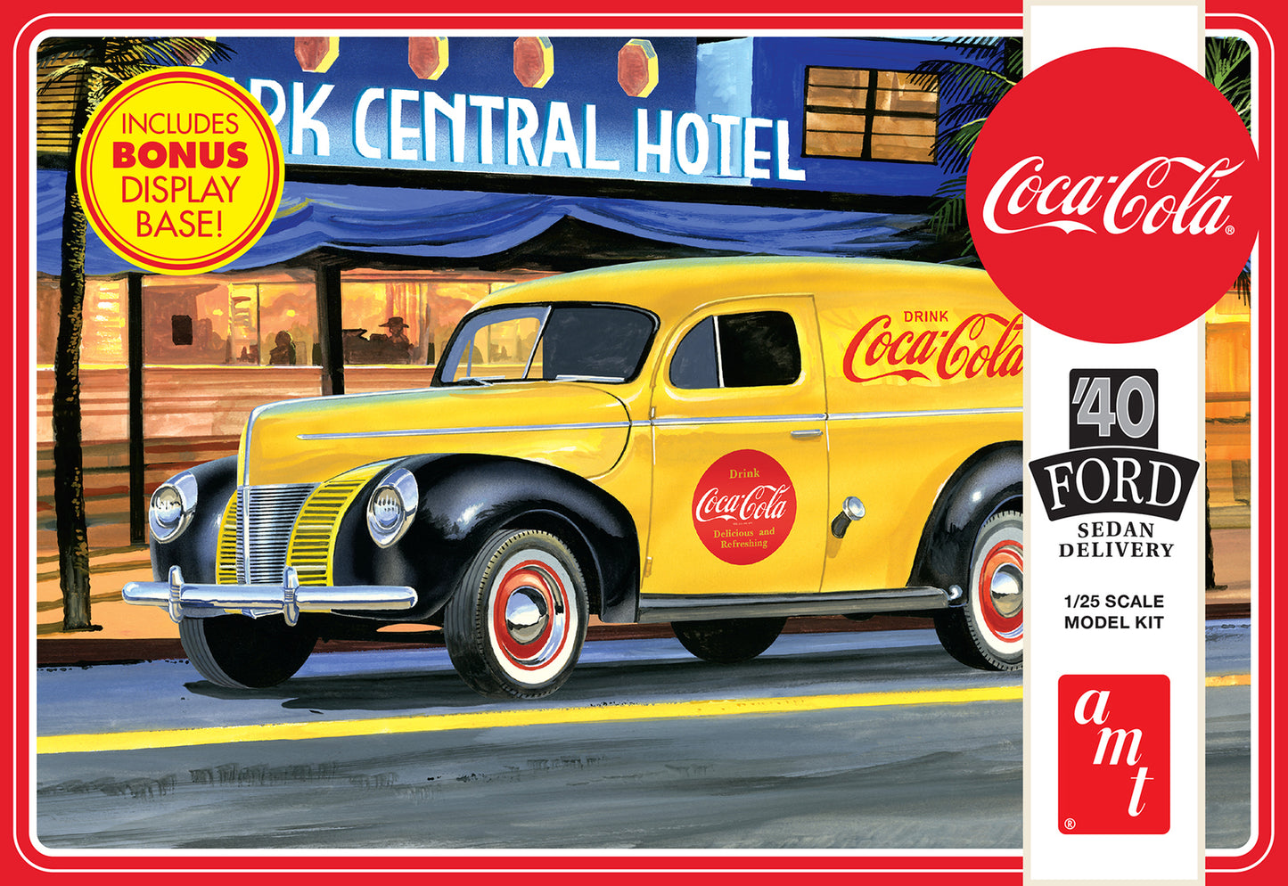 AMT 1/25 1940 Ford Sedan Delivery (Coca-Cola) Plastic Model Kit Item No.: AMT1161