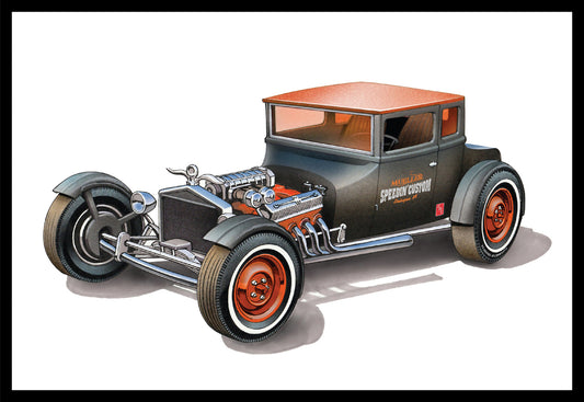 AMT 1/25 1925 Ford T "Chopped" Plastic Model Kit Item No.: AMT1167