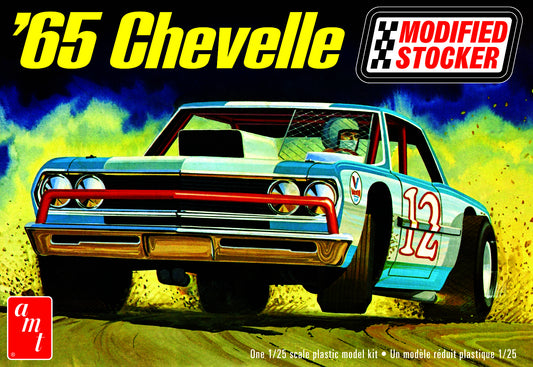 AMT 1/25 1965 Chevelle Modified Stocker Plastic Model Kit Item No.: AMT1177