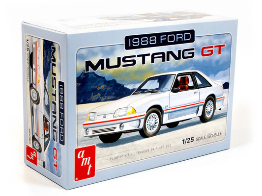 AMT 1/25 1988 Ford Mustang 2T Plastic Model Kit Item No.: AMT1216M