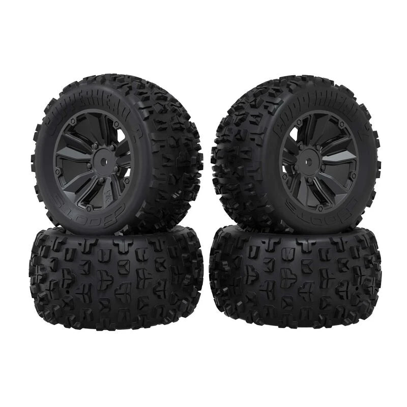 Arrma 1/16 dBoots Copperhead 2 Tyre Set, 4pcs, Mini Kraton
