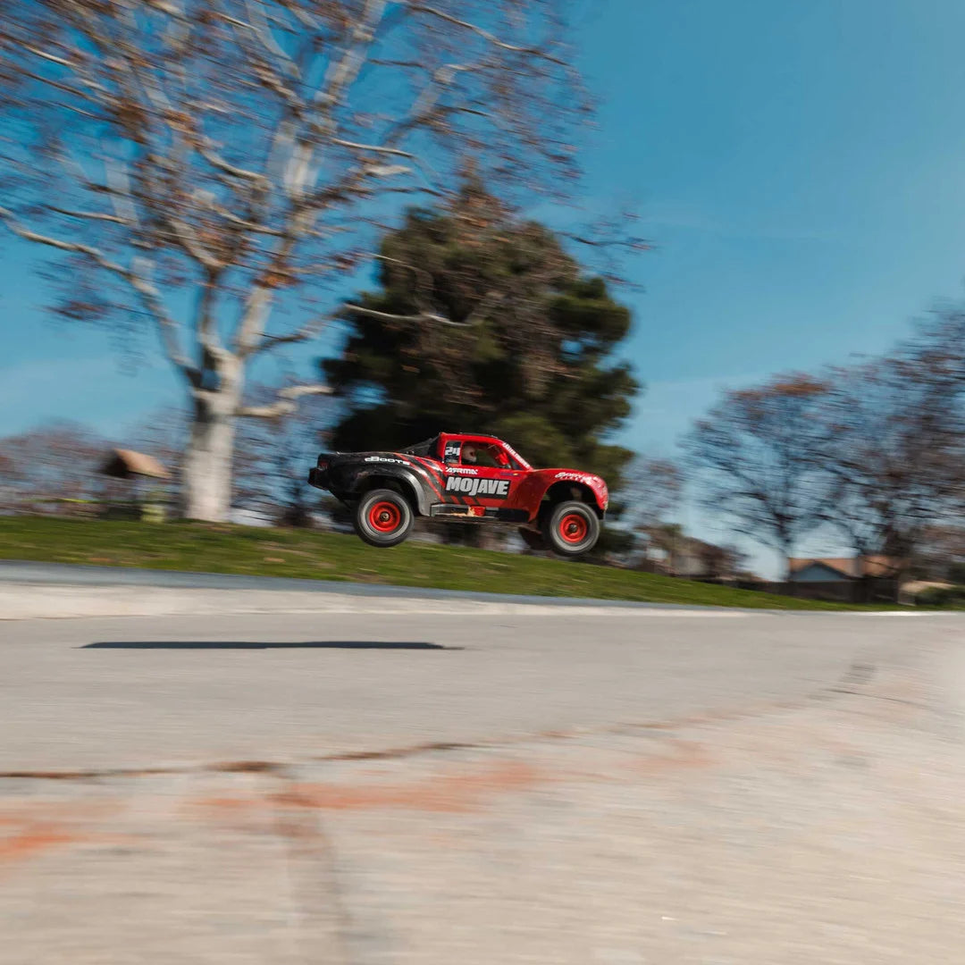 Arrma Mojave Grom 1/18 4x4 Desert Truck RTR, Red/Black, ARA2104T1