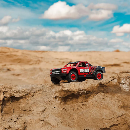 Arrma Mojave Grom 1/18 4x4 Desert Truck RTR, Red/Black, ARA2104T1