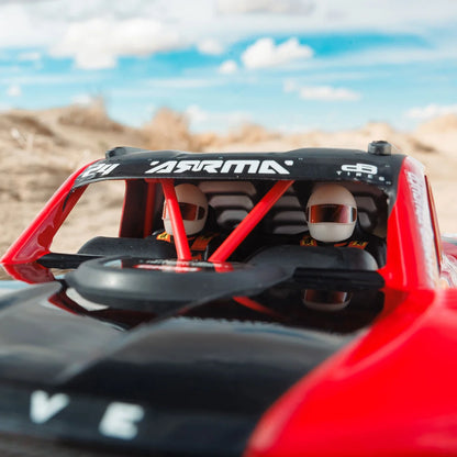 Arrma Mojave Grom 1/18 4x4 Desert Truck RTR, Red/Black, ARA2104T1
