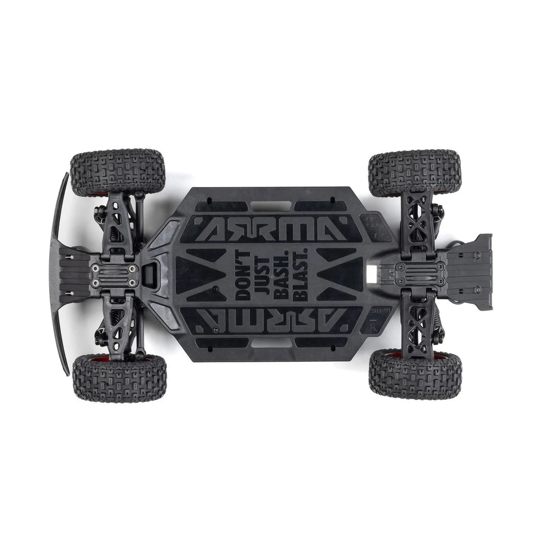 Arrma Mojave Grom 1/18 4x4 Desert Truck RTR, Red/Black, ARA2104T1