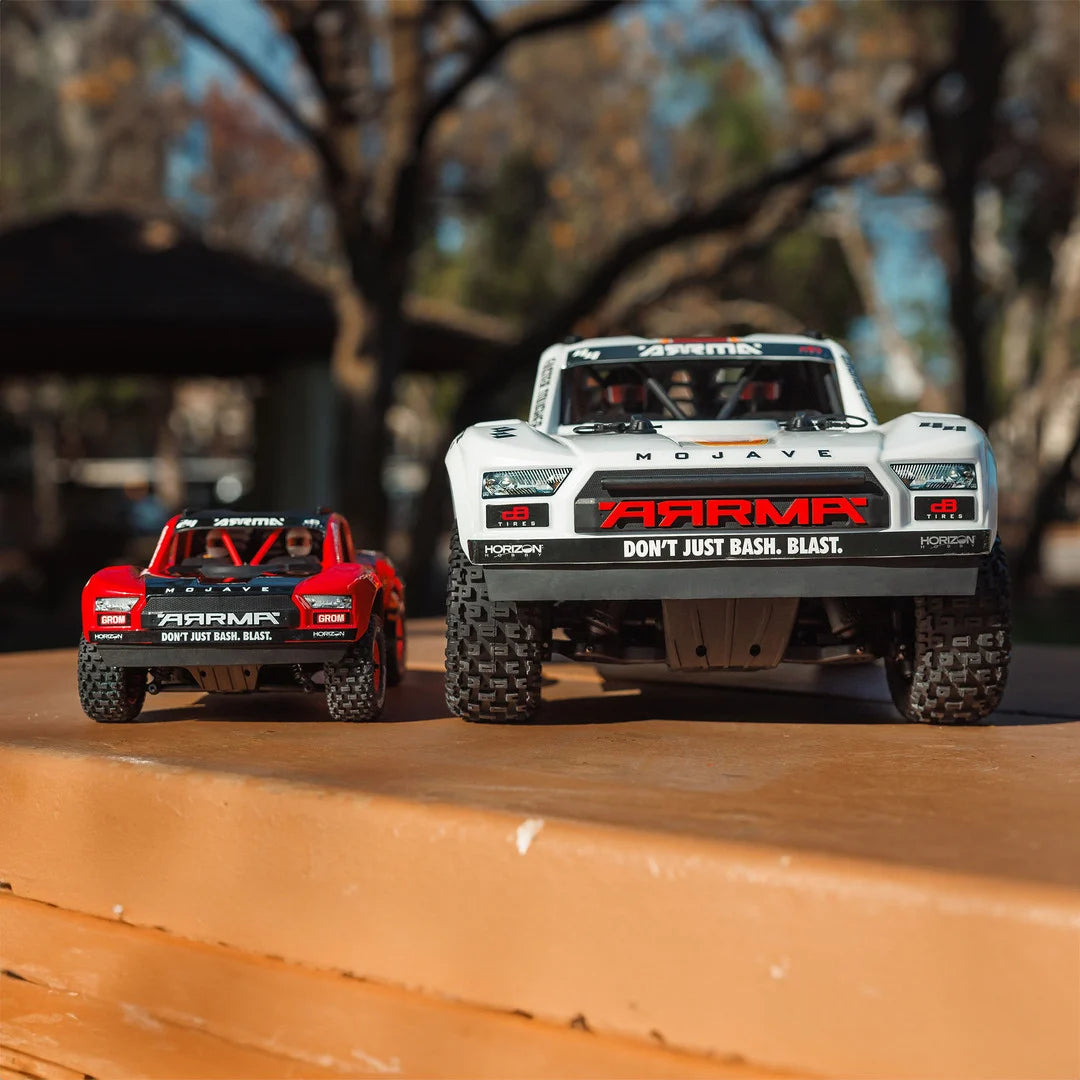 Arrma Mojave Grom 1/18 4x4 Desert Truck RTR, Red/Black, ARA2104T1