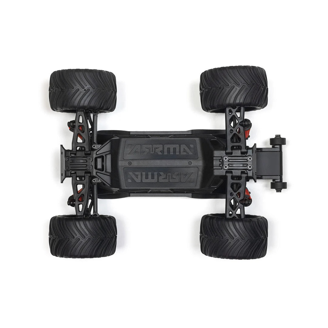 Arrma Gorgon Grom 4X4 1/16 Monster Truck RTR, Red