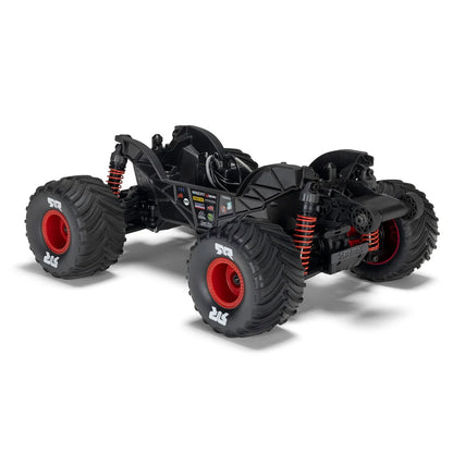Arrma Gorgon Grom 4X4 1/16 Monster Truck RTR, Red