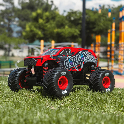 Arrma Gorgon Grom 4X4 1/16 Monster Truck RTR, Red