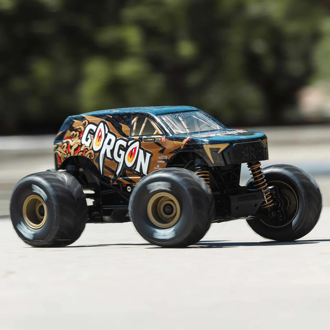 Arrma Gorgon Grom 4X4 1/16 Monster Truck RTR, Bronze