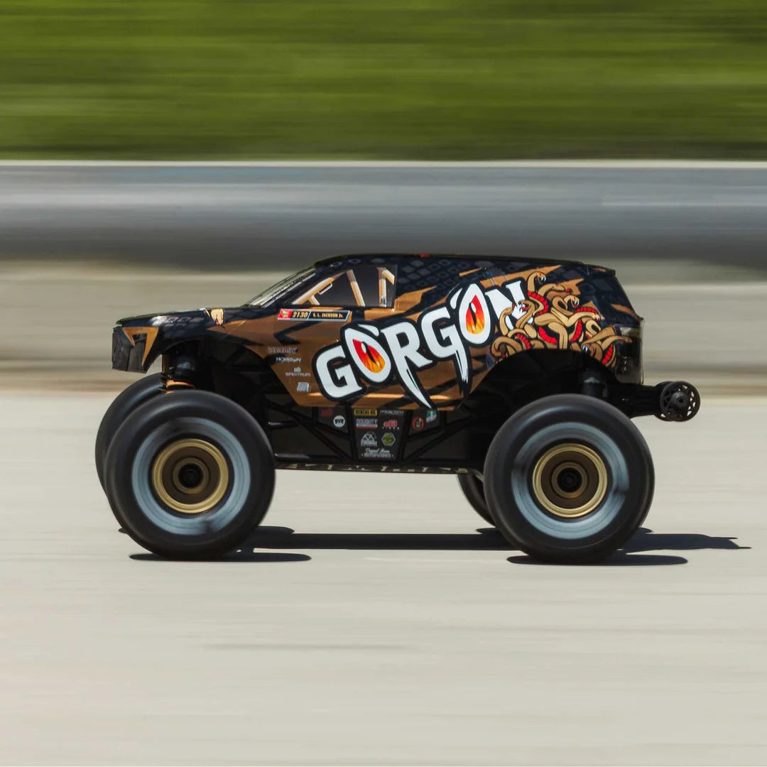Arrma Gorgon Grom 4X4 1/16 Monster Truck RTR, Bronze