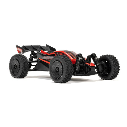 Arrma Typhon Grom 223S DSC Brushless 4X4 1/14 RC Buggy RTR, Red, ARA2306ST1