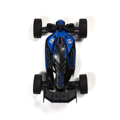 Arrma Typhon Grom 223S DSC Brushless 4X4 1/14 RC Buggy RTR, Blue, ARA2306ST2