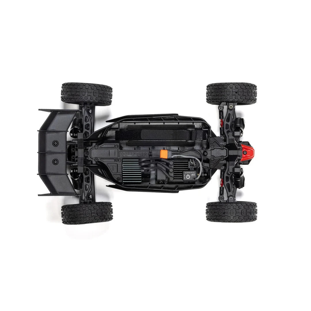 Arrma Typhon Grom 223S DSC Brushless 4X4 1/14 RC Buggy RTR, Blue, ARA2306ST2