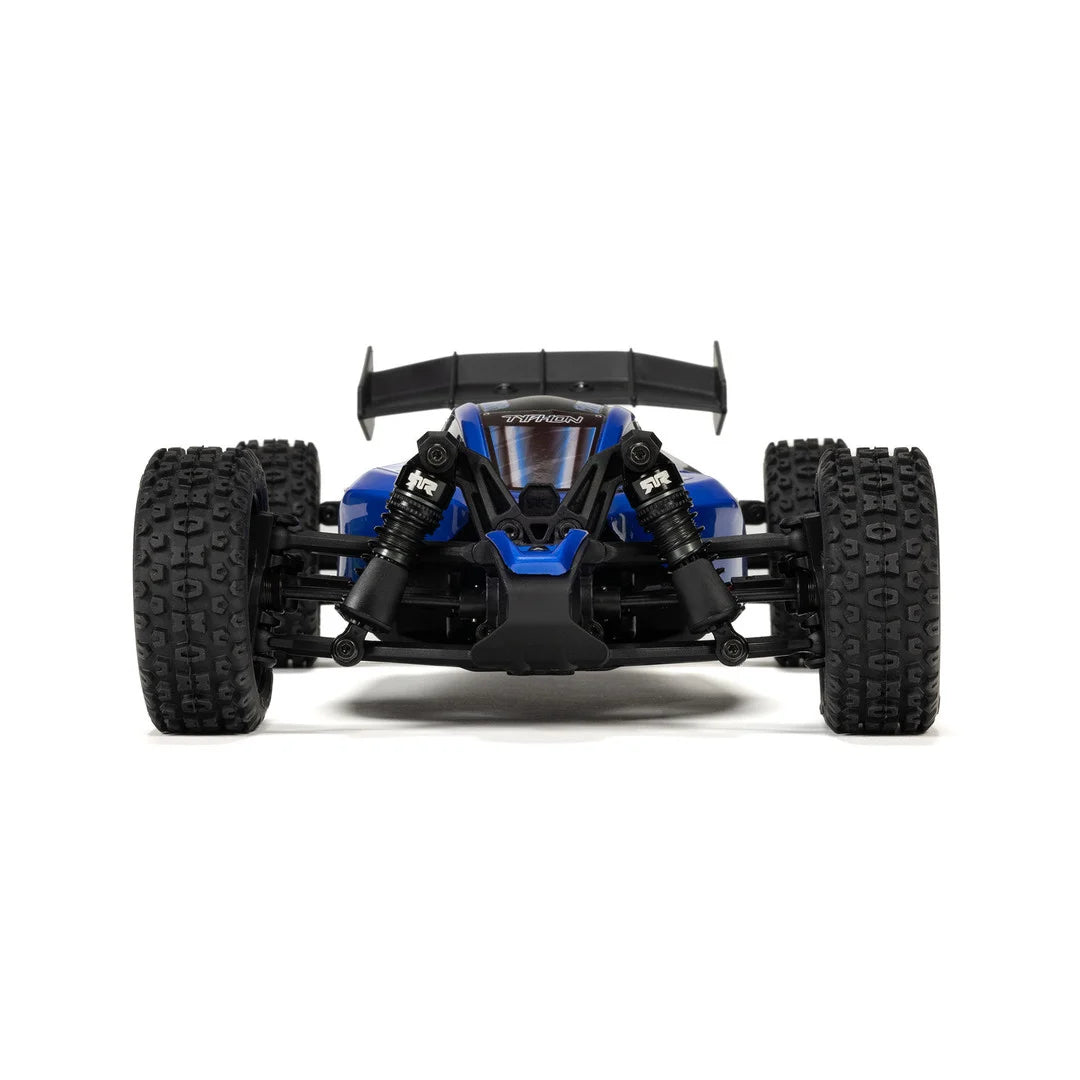 Arrma Typhon Grom 223S DSC Brushless 4X4 1/14 RC Buggy RTR, Blue, ARA2306ST2
