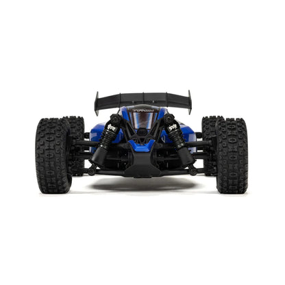 Arrma Typhon Grom 223S DSC Brushless 4X4 1/14 RC Buggy RTR, Blue, ARA2306ST2