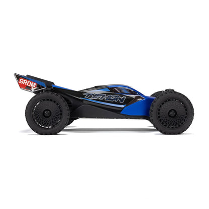 Arrma Typhon Grom 223S DSC Brushless 4X4 1/14 RC Buggy RTR, Blue, ARA2306ST2