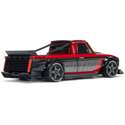 Arrma Infraction Grom 3S BLX 4X4 1/12 All-Road Truck, RTR, Red