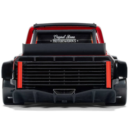 Arrma Infraction Grom 3S BLX 4X4 1/12 All-Road Truck, RTR, Red