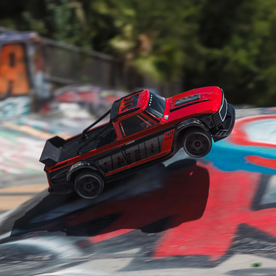 Arrma Infraction Grom 3S BLX 4X4 1/12 All-Road Truck, RTR, Red