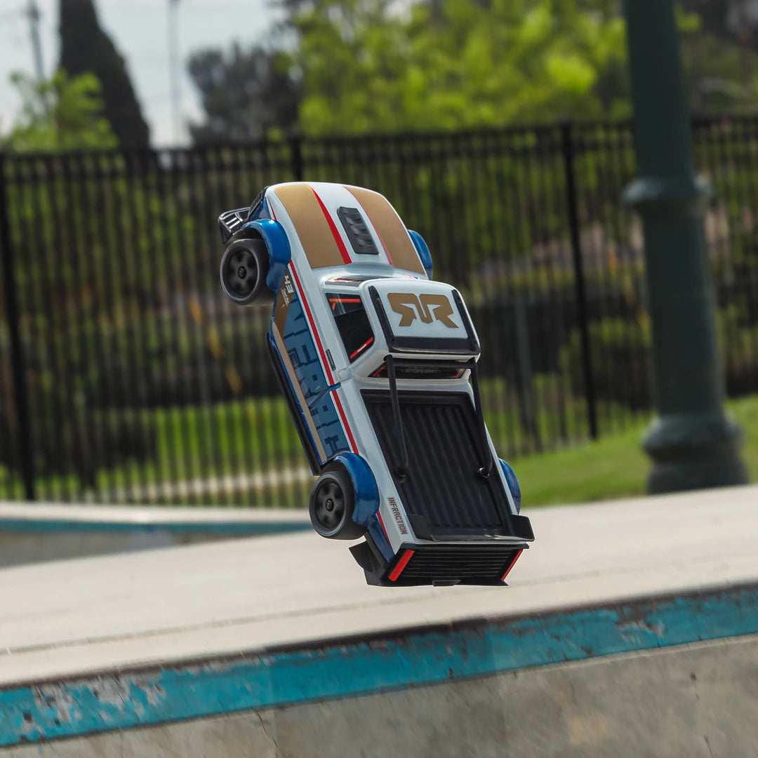 Arrma Infraction Grom 3S BLX 4X4 1/12 All-Road Truck, RTR Basic, Blue