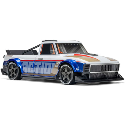 Arrma Infraction Grom 3S BLX 4X4 1/12 All-Road Truck, RTR Basic, Blue