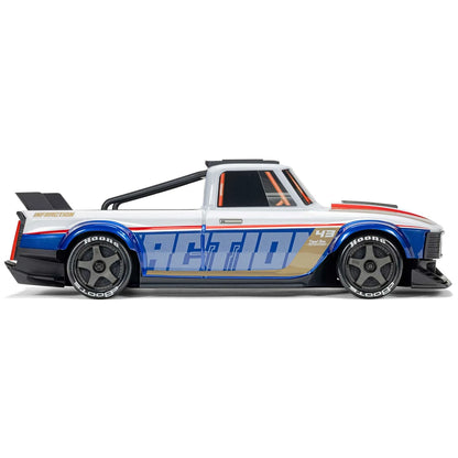 Arrma Infraction Grom 3S BLX 4X4 1/12 All-Road Truck, RTR Basic, Blue