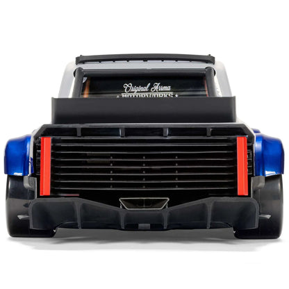 Arrma Infraction Grom 3S BLX 4X4 1/12 All-Road Truck, RTR Basic, Blue