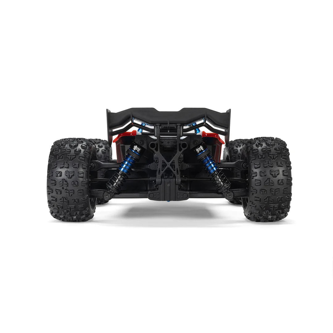 Arrma Mini Kraton 3S BLX 4X4 1/16 Speed Monster Truck, RTR, Red/Blue, ARA2508ST1