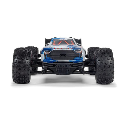 Arrma Mini Kraton 3S BLX 4X4 1/16 Speed Monster Truck, RTR, Red/Blue, ARA2508ST1