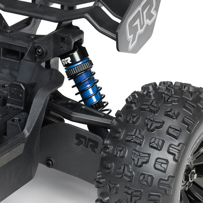 Arrma Mini Kraton 3S BLX 4X4 1/16 Speed Monster Truck, RTR, Red/Blue, ARA2508ST1
