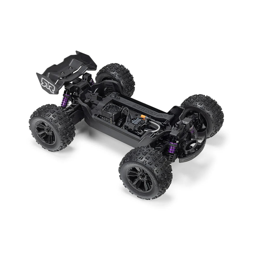 Arrma Mini Kraton 3S BLX 4X4 1/16 Speed Monster Truck, RTR, Teal/Pink, ARA2508ST2