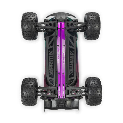 Arrma Mini Kraton 3S BLX 4X4 1/16 Speed Monster Truck, RTR, Teal/Pink, ARA2508ST2