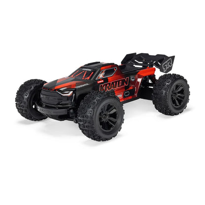 Arrma Mini Kraton 3S BLX 4X4 1/16 Speed Monster Truck, RTR Basic, Red/Black, ARA2508T1