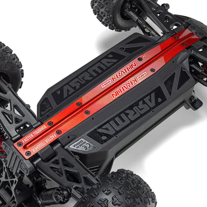 Arrma Mini Kraton 3S BLX 4X4 1/16 Speed Monster Truck, RTR Basic, Red/Black, ARA2508T1