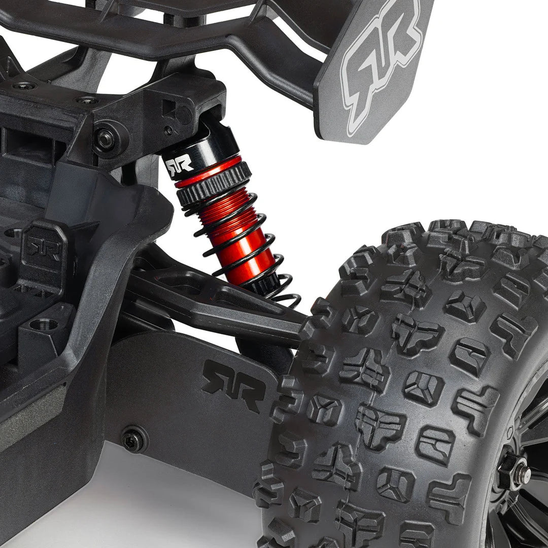 Arrma Mini Kraton 3S BLX 4X4 1/16 Speed Monster Truck, RTR Basic, Red/Black, ARA2508T1