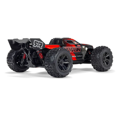 Arrma Mini Kraton 3S BLX 4X4 1/16 Speed Monster Truck, RTR Basic, Red/Black, ARA2508T1