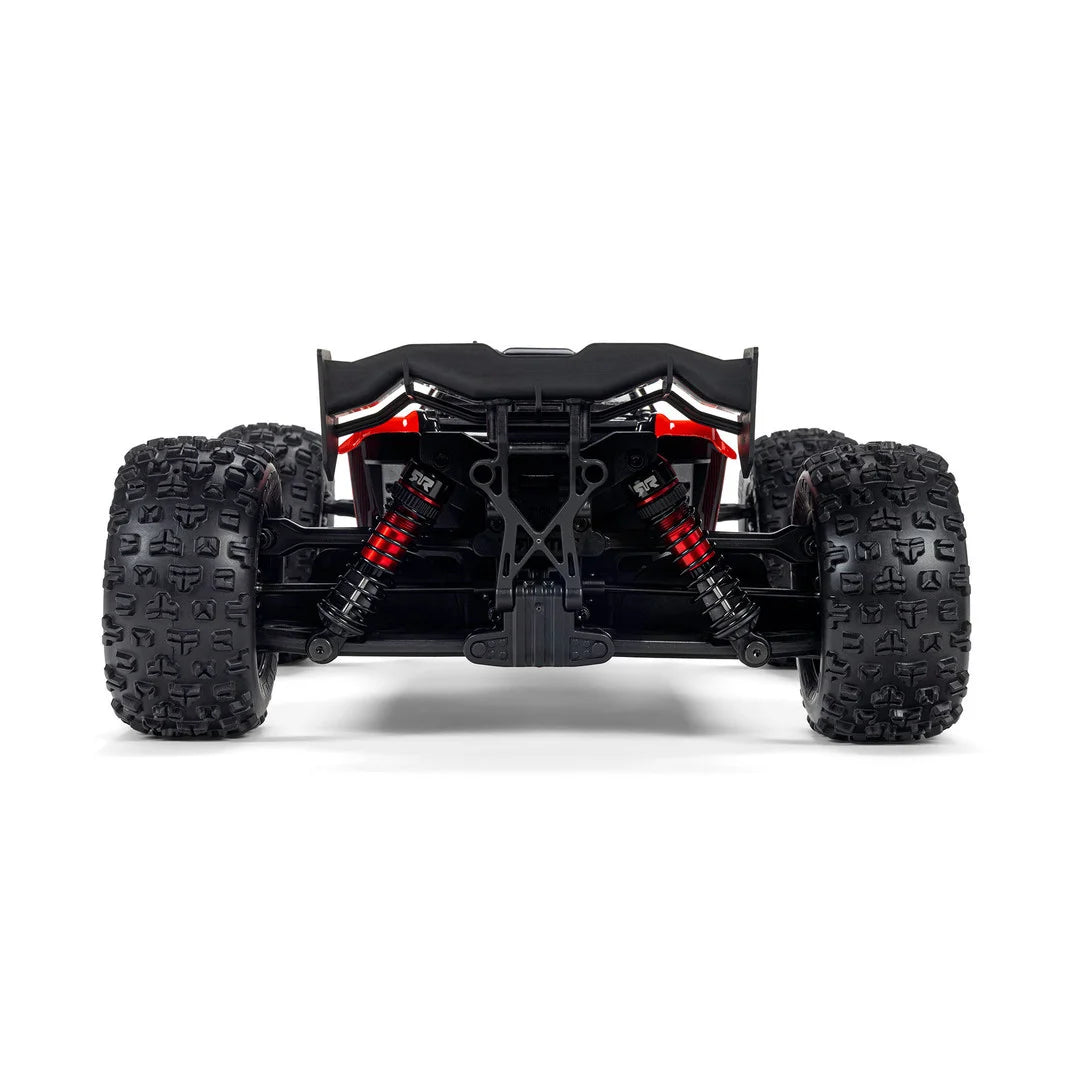 Arrma Mini Kraton 3S BLX 4X4 1/16 Speed Monster Truck, RTR Basic, Red/Black, ARA2508T1