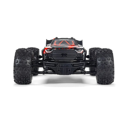 Arrma Mini Kraton 3S BLX 4X4 1/16 Speed Monster Truck, RTR Basic, Red/Black, ARA2508T1