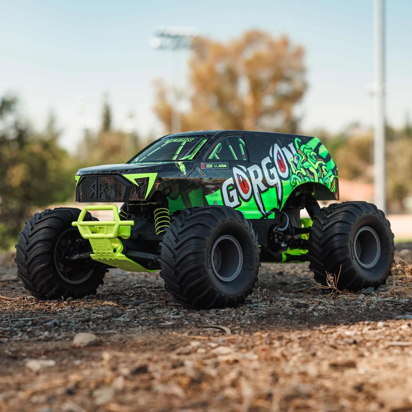 Arrma Gorgon 2wd Monster Truck RTR, ARA3230ST1, Yellow